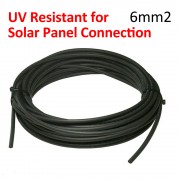 15 Meter PV Solar Panel Extension Wire UV Protection 6mm2 PV Cable